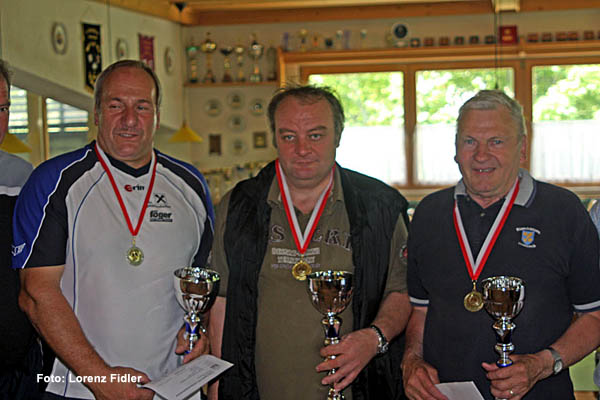 von links: Manfred Meil, Stefan Provin, Werner Aigner