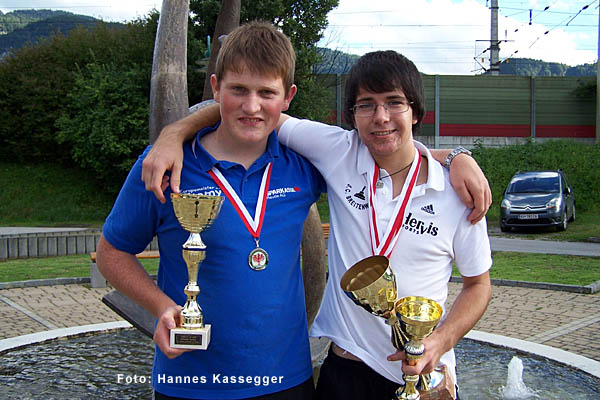 von links: Moser Lukas und Hechenblaikner Alexander 